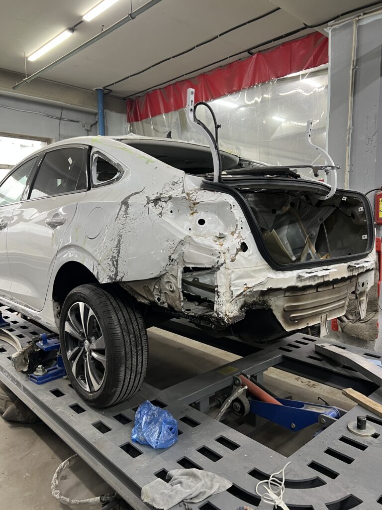 Восстановление геометрии кузова